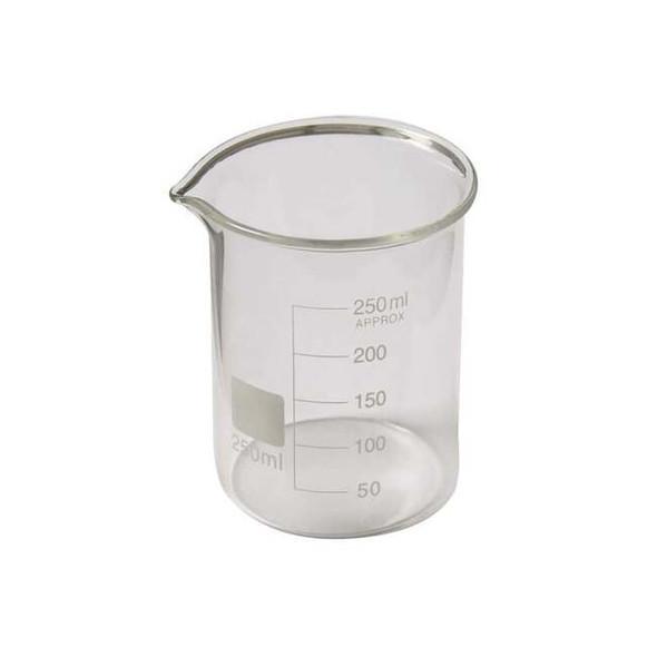 Manufacturer Varies Beaker, Tall Form, Glass, 2000mL, PK4 5YHA9