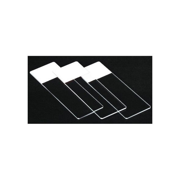 Microscope Slide,Pink,Ground,PK72 (Formerly Lab Safety Supply)
