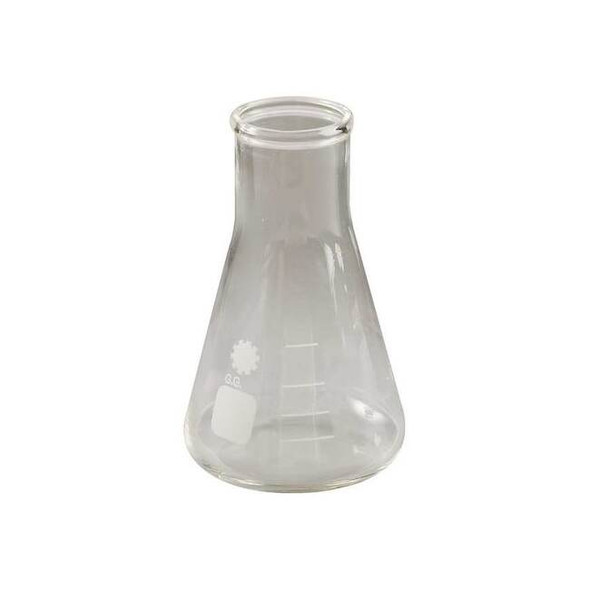 Manufacturer Varies Erlenmeyer Flask, Narrow Neck, 250mL, PK12 5YHL7