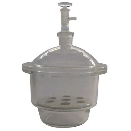 Manufacturer Varies Vacuum Desiccator, Glass, Clear, I.D. 150mm 5YHU5