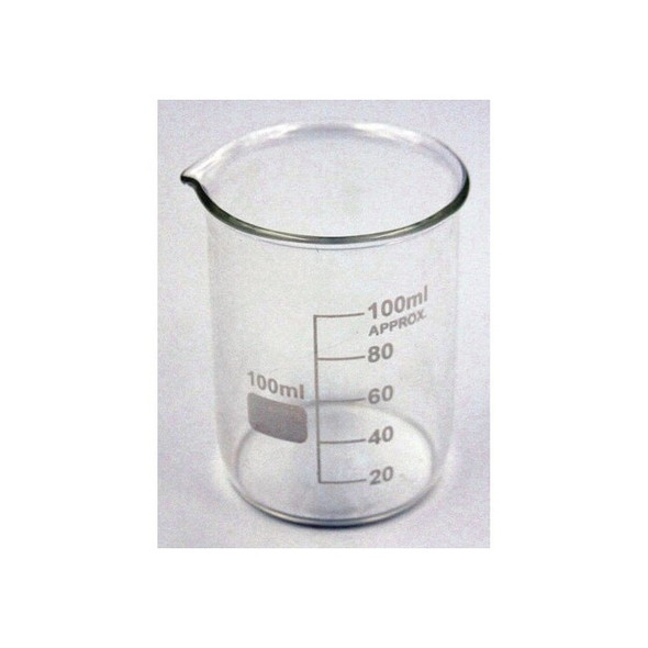 Manufacturer Varies Beaker, Low Form, Glass, 100mL, PK12 5YGZ0