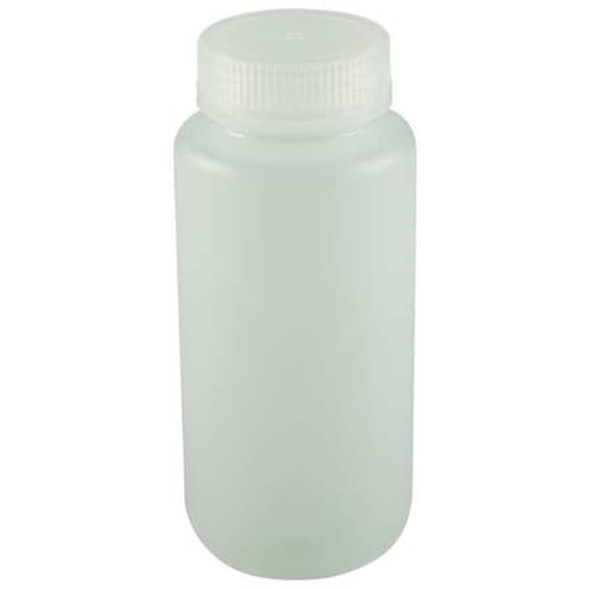 Bottle,500 mL,16 Oz,Wide Mouth,PK12 (Formerly Lab Safety Supply)