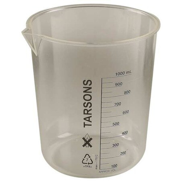 Manufacturer Varies Beaker,1 L,150 mm H,140 mm Dia,PK3 6FAF2 Manufacturer Varies Beaker,1 L,150 mm H,140 mm Dia,PK3 6FAF2