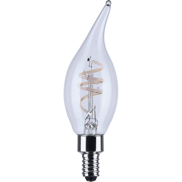 Satco 2pk Gry 4w Ca11 Led Bulb S10524R1