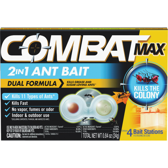 Combat Max 2-in-1 Ant Bait Station (4-Pack) 2933412