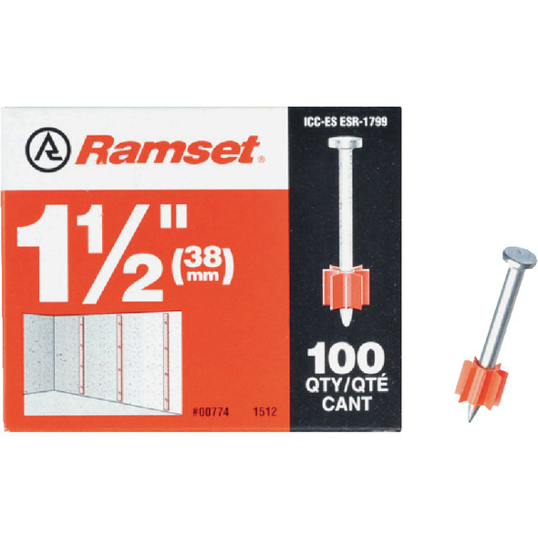 Ramset 1-1/2 In. Fastening Pin (100-Pack) 00774