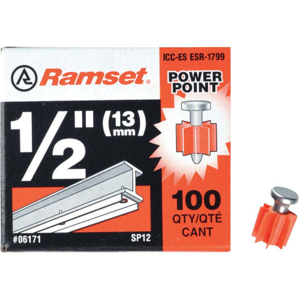 Ramset 1/2 In. Fastening Pin (100-Pack) 06171
