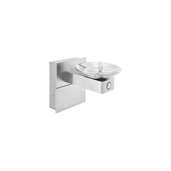 Global Industrial In-Wall Drinking Fountain Non-Filtered Stainless Steel