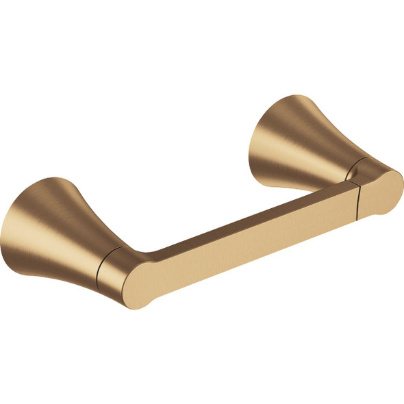 Moen Mikah Wall Mount Pivoting Paper Holder, Bronzed Gold Y0708BZG