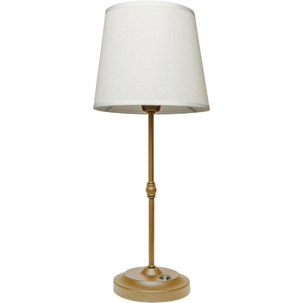 Westek Amerelle Galena Brushed Gold Rechargeable Indoor/Outdoor LED Lamp