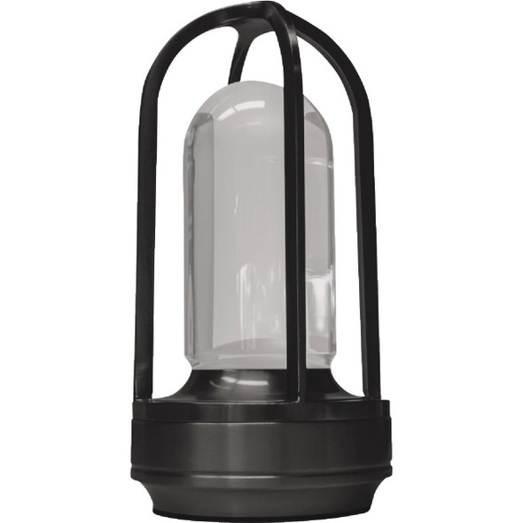 Westek Amerelle Bristol Matte Black Rechargeable Indoor/Outdoor LED Lamp