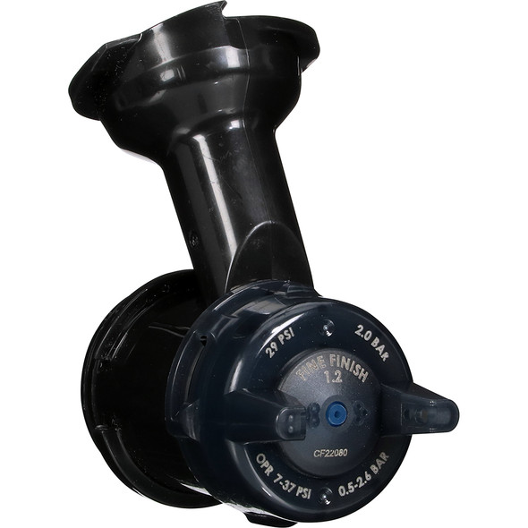 3M™ Performance Gravity Fine Finish Atomizing Head 26912, Blue, 1.2, 5/Pack, 5 Packs/Case 26912