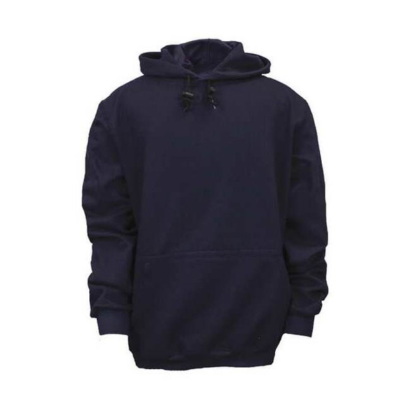 Men's Flame-Resistant Hooded Sweatshirt, 22 cal/sq cm, M, UltraSoft(R)