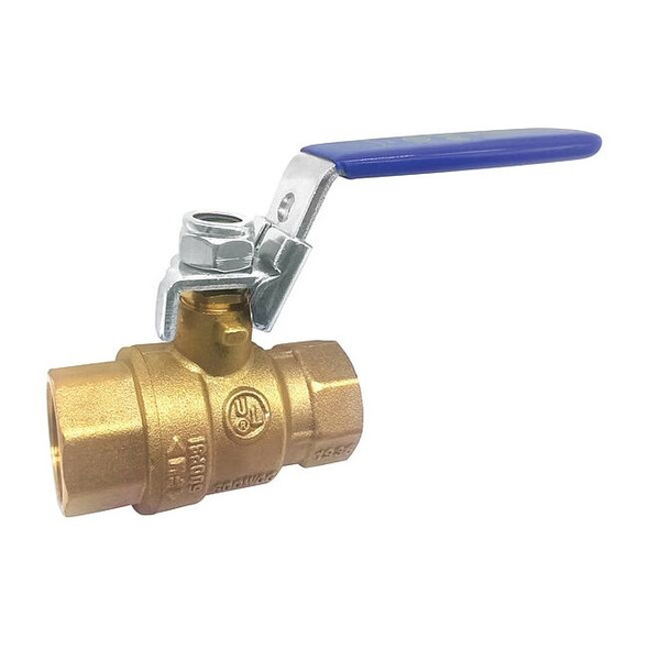 Manufacturer Varies 3" FNPT Brass Ball Valve Inline 32H978