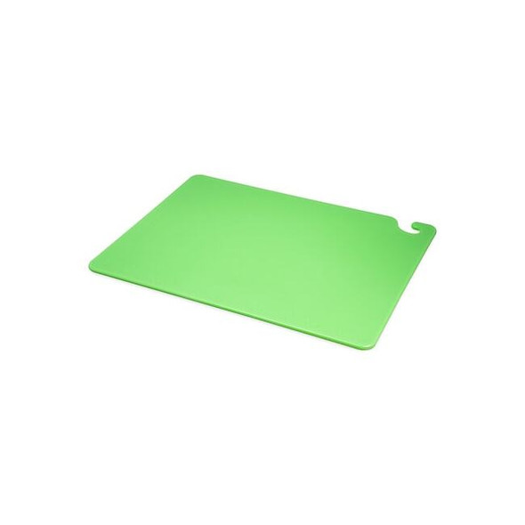 San Jamar Cutting Board,18x24 in,Green CB182412GN