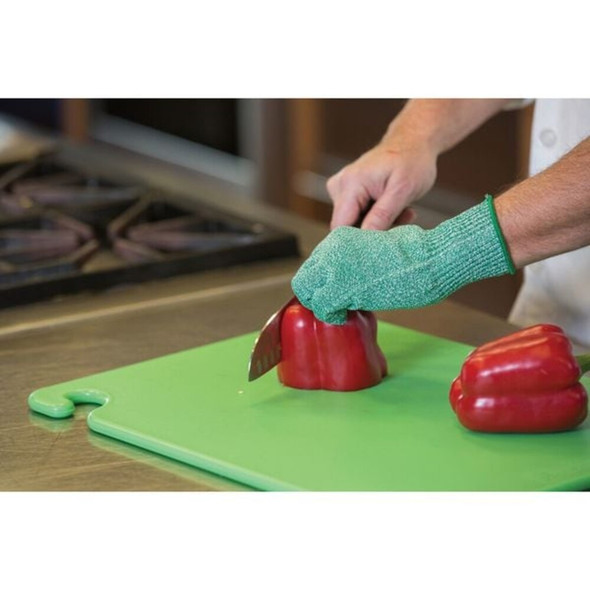 San Jamar Cutting Board,18x24,Green CB182412GN