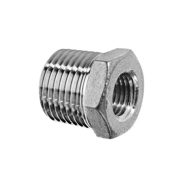 Manufacturer Varies Hex Bushing, Aluminum, 3/4 x 1/2 in ZUSA-PF-9399