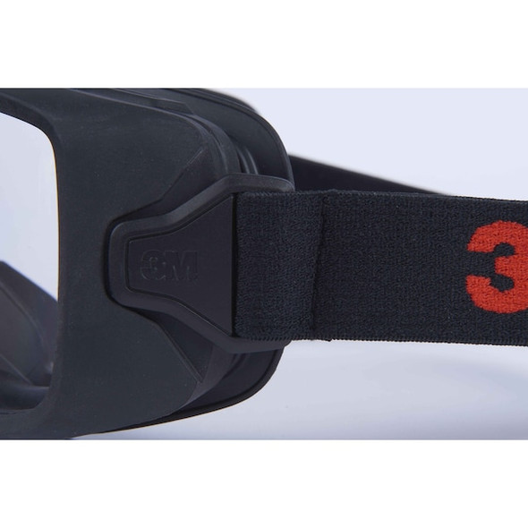3m Safety Goggles, TPV, Clear, Wraparound GG3301-SGAF