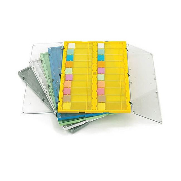 Globe Scientific Slide Holder,292 x 197 mm,Blue 513029B-1