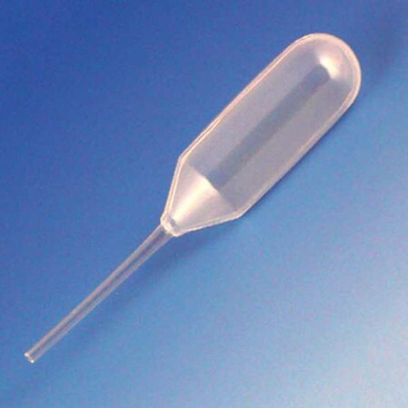 Globe Scientific Transfer Pipette,1.3mL,51mm L,PK500 134010