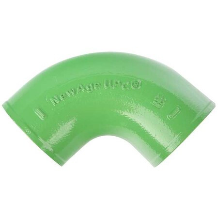 90 Degrees  Bend 1/4 Bend, 2" Pipe, Female Socket, Cast Iron, 0 psi