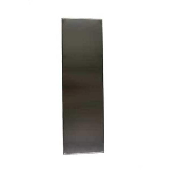 58" x 58" Panel Toilet Partition, 304 Stainless Steel, Satin