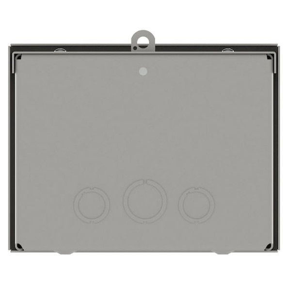 Wiegmann Padlockable Hasp Electrical Enclosures, 15 in H, 6 in D, 12 in W, 3R, Steel RSC121506