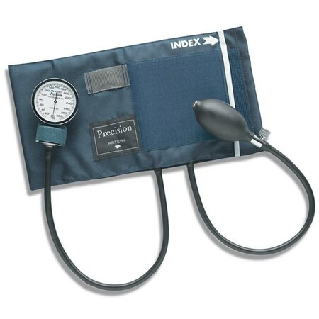 Mabis Aneroid Sphygmomanometer, Adult, Arm, Blue 01-140-011