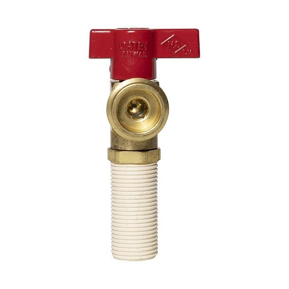 Oatey Washing Machine Valve,3/4 in.,CPVC,Red 38965