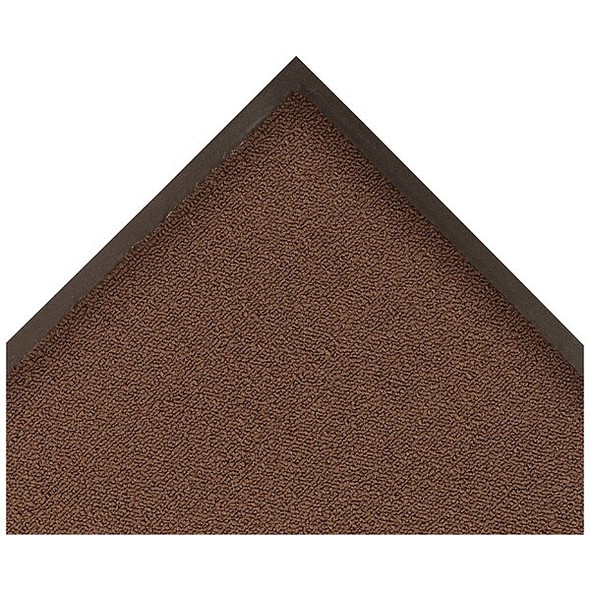 Entrance Mat, Polypropylene, 3/8 in Thick, Brown, 3 ft W x 5 ft L