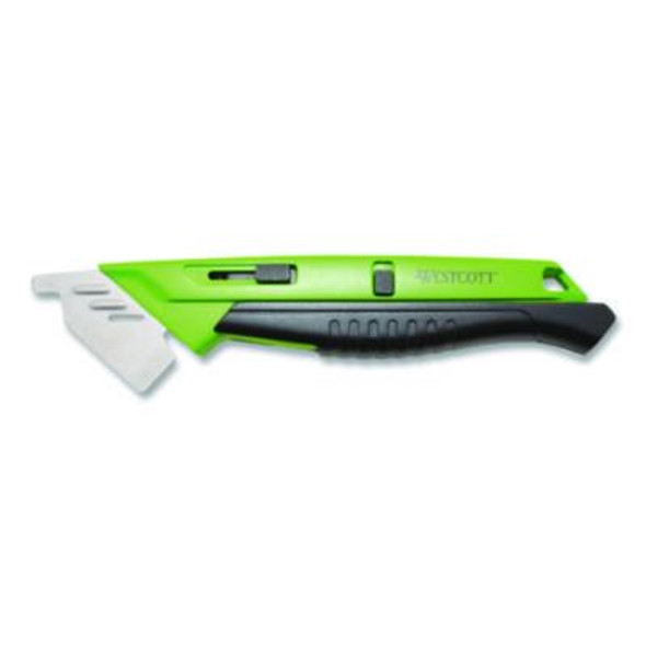 Westcott® Dual-Sided Ceramic Box Opener, ABS Plastic Handle, Green 17920-001