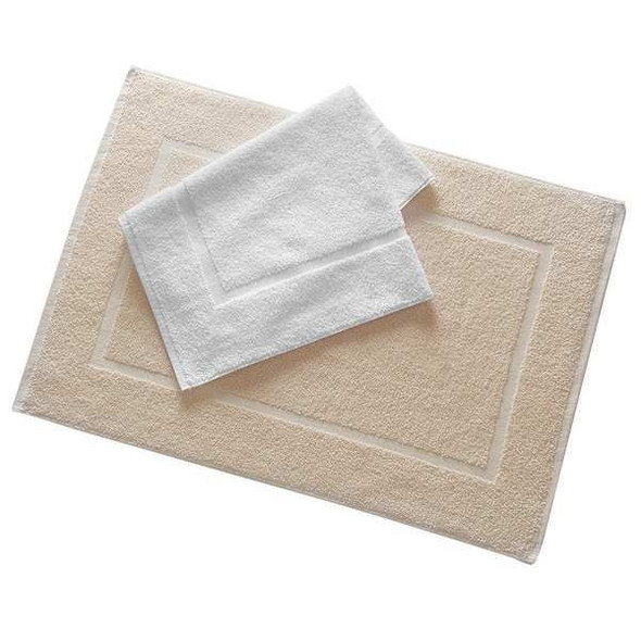 Martex Bath Mat,30 in L,Ecru 7135399