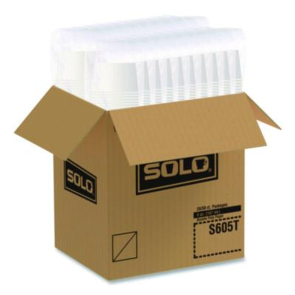 SOLO® CONTAINER,PPER FOOD,1K,WH S605T-02050