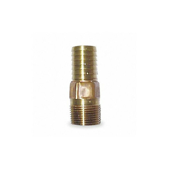 Campbell Male Adapter,3/4 x 3/4 In,Red Brass MAB 3