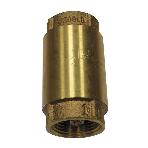 Campbell 3/4" FNPT Low Lead Brass Spring Check Valve CV-3TLF