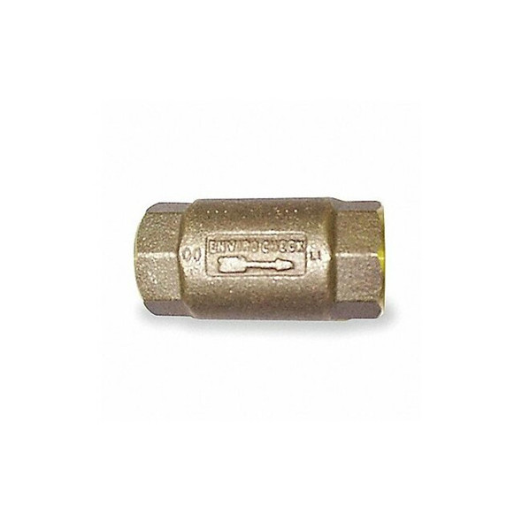 Campbell 2" FNPT Lead Free Brass Spring Check Valve 4034E