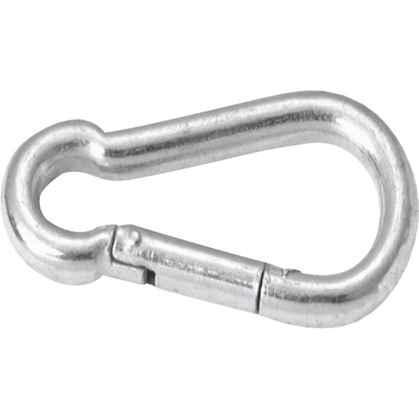 Campbell 1/4 In. 80 Lb. Load Capacity Zinc-Plated Steel All Purpose Snap Campbell 1/4 In. 80 Lb. Load Capacity Zinc-Plated Steel All Purpose Snap