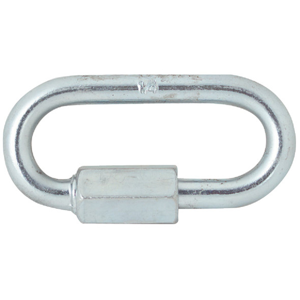 Campbell 1/4 In. Zinc-Plated Steel Quick Link T7645126V