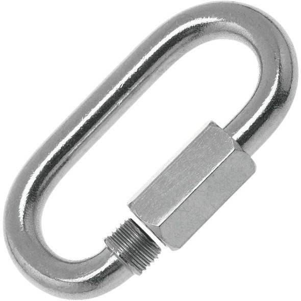 Campbell 1/4 In. Polished Cast Stainless Steel Quick Link T7630536