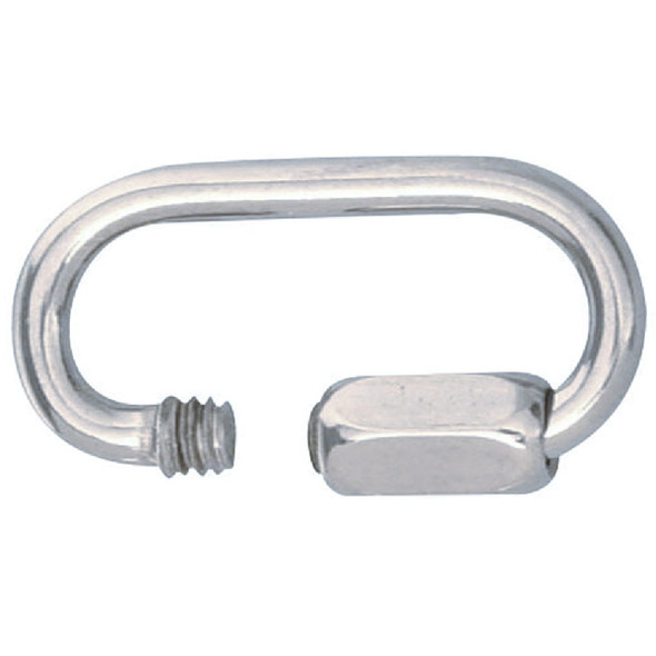 Campbell 3/16 In. Polished Cast Stainless Steel Quick Link T7630526