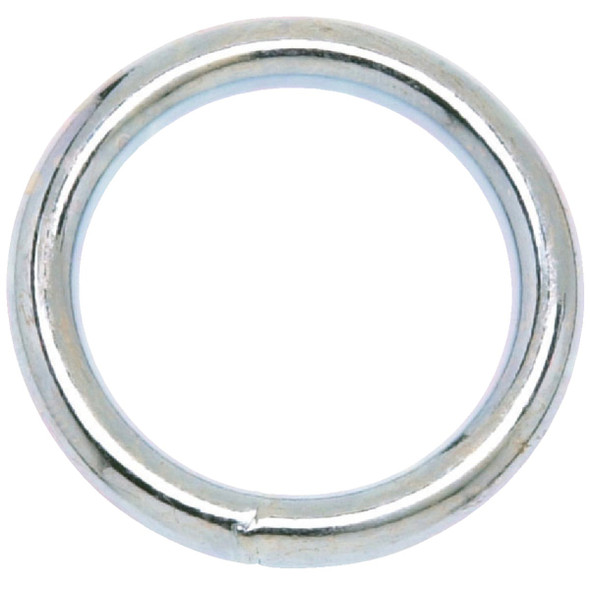 Campbell 1 In. Nickel-Plated Welded Metal Ring T7665012