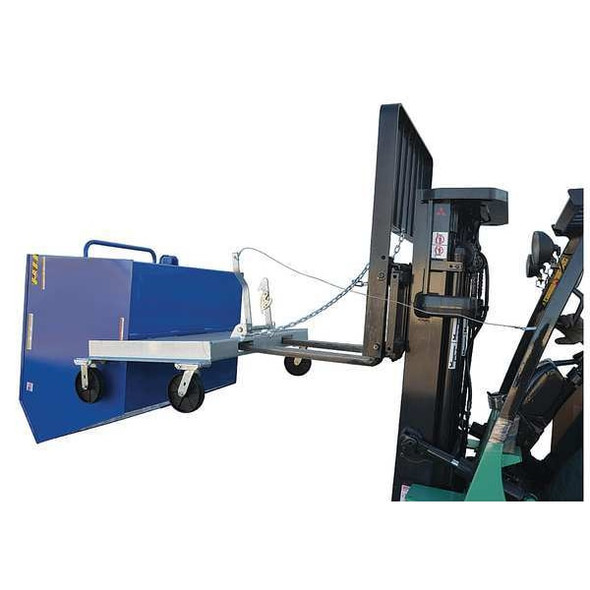 Manufacturer Varies Portable Hopper,Steel,1 cu. yd.,2000 lb. P-HOP-1