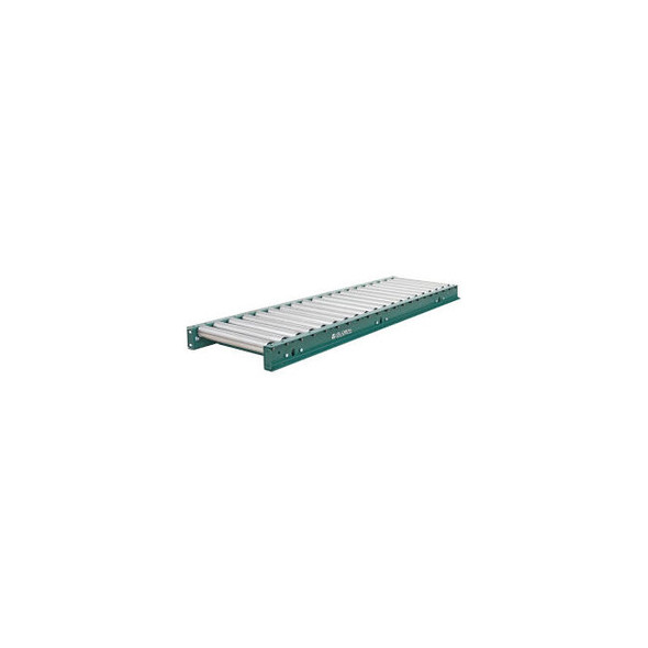 Global Industrial 24""W Heavy Duty Gravity Roller Conveyor 5'L 4-1/2"" Roller Ce