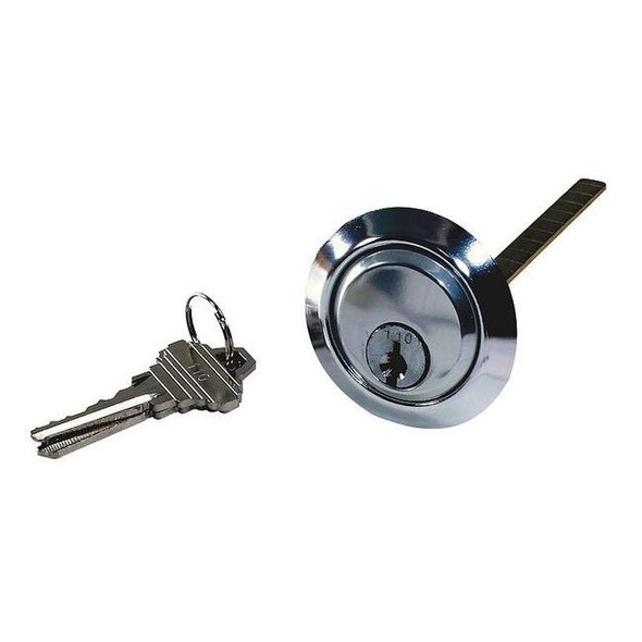 American Garage Door Supply Rim Cylinder,With Keys LRC10