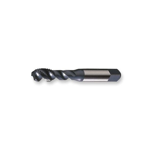 Spiral Flute Tap, 1/2"-13, Modified Bottoming, UNC, 3 Flutes, Oxide