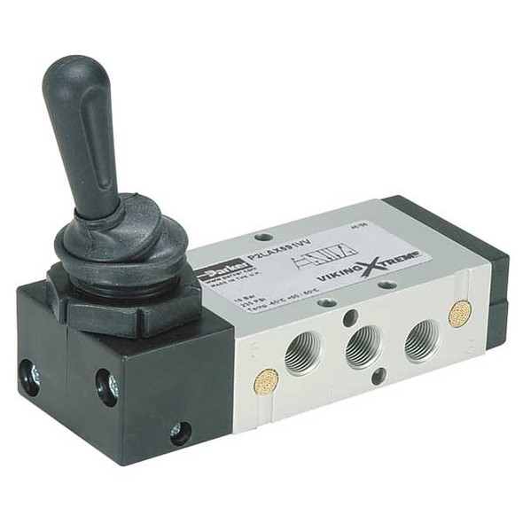 Parker Manual Air Control Valve,4-Way,1/8In NPT P2LAX89122