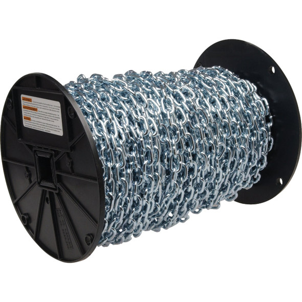 Campbell #2 125 Ft. Zinc-Plated Low-Carbon Steel Coil Chain Campbell #2 125 Ft. Zinc-Plated Low-Carbon Steel Coil Chain