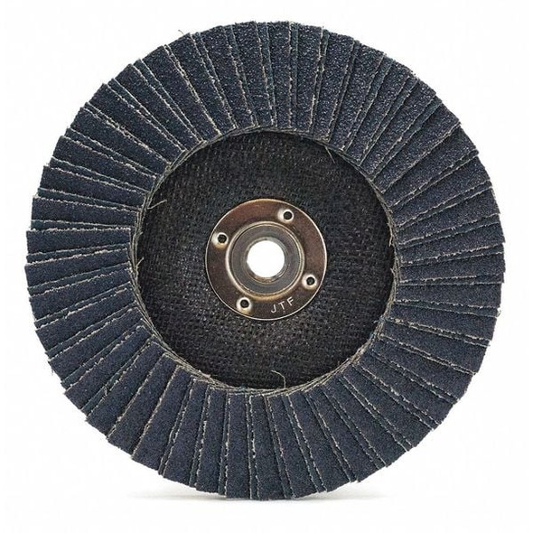 Weiler Flap Disc, 4-1/2inx60Grit, 5/8-11, 13000RPM 98927