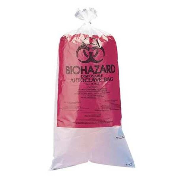 Sp Scienceware Autoclav. Biohaz. Bag,10gal,Clear,PK100 F13162-0009