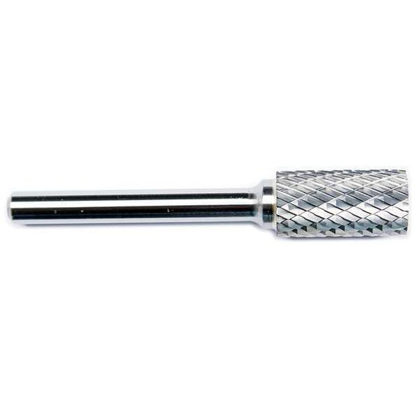 Manufacturer Varies Carbide Bur,Cylindrical Flat End,1/16 19D796